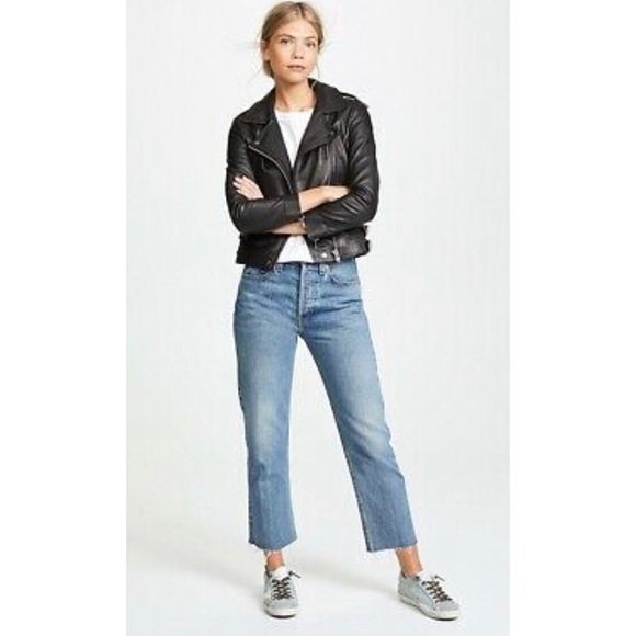 OAK LA RIDER LAMBSKIN LEATHER JACKET - Picture 4 of 4